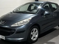 Mörkgrå Begagnad 2006 Peugeot 207 Halvkombi | 24 900 kr (Marknadspris)