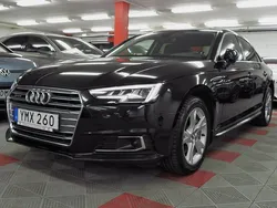 Svart Begagnad 2018 Audi A4 Sedan | 224 500 kr (Bra pris)