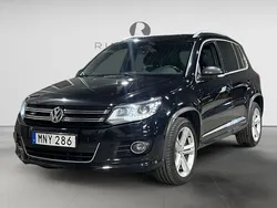 Svart Begagnad 2015 VW Tiguan R-line SUV | 124 900 kr (Marknadspris)