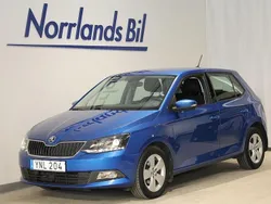 Blå (race blue metallic) Begagnad 2018 Skoda Fabia Halvkombi | 109 000 kr (Marknadspris)