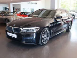 Svart (svart metallic) Begagnad 2019 BMW 520 M Sport Kombi | 279 900 kr (Marknadspris)