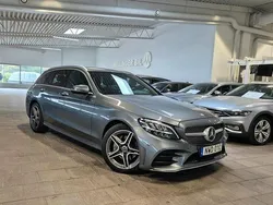 Grå Begagnad 2019 Mercedes C220 AMG line Kombi | 299 000 kr (Marknadspris)