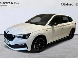 Vit Begagnad 2022 Skoda Scala Monte Carlo Halvkombi | 194 900 kr (Marknadspris)