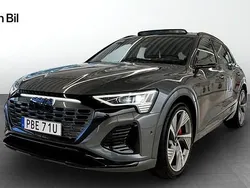 Grå (daytonagrå pärleffekt) Begagnad 2023 Audi Q8 e-tron S-Line SUV | 639 000 kr (Bra pris)