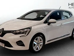 Vit (white) Begagnad 2022 Renault Clio V Zen Halvkombi | 148 800 kr (Marknadspris)