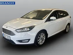 Vit Begagnad 2016 Ford Focus Titanium Kombi | 99 900 kr (Lite dyr)
