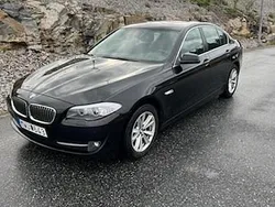 Svart Begagnad 2012 BMW 520 Sedan | 100 000 kr (Bra pris)