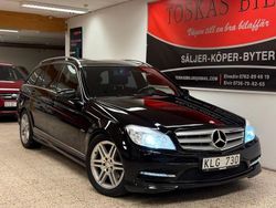 Svart Begagnad 2010 Mercedes C250 Avantgarde Kombi | 109 900 kr (Marknadspris)