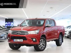 Röd Begagnad 2016 Toyota HiLux Pickup | 359 900 kr (Marknadspris)