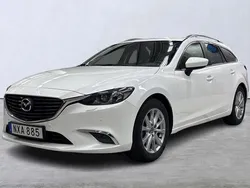 Vit Begagnad 2015 Mazda 6 Kombi | 149 900 kr