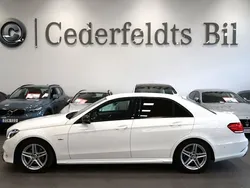 Vit Begagnad 2015 Mercedes E220 AMG Sedan | 209 900 kr (Marknadspris)