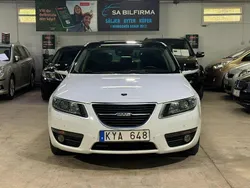 Vit Begagnad 2010 Saab 9-5 Vector Sedan | 99 900 kr (Marknadspris)
