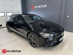 Svart Begagnad 2023 Mercedes CLA250e Shooting Brake AMG line Kombi | 369 800 kr (Bra pris)