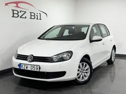 Vit Begagnad 2010 VW Golf VI Halvkombi | 89 900 kr (Marknadspris)