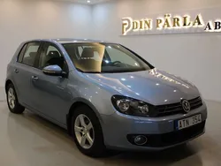 Ljusblå (blå) Begagnad 2010 VW Golf Halvkombi | 64 900 kr (Marknadspris)