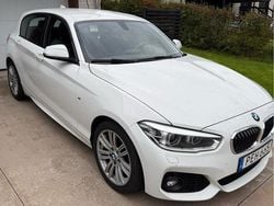 Vit Begagnad 2017 BMW 118 M Sport Halvkombi | 140 000 kr (Marknadspris)