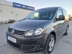 Mörkgrå (grå) Begagnad 2015 VW Caddy Minibuss | 79 900 kr (Marknadspris)