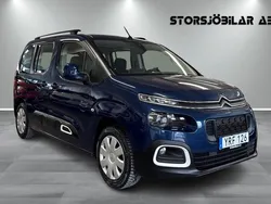 Blå Begagnad 2018 Citroën Berlingo PureTech Minibuss | 149 000 kr (Marknadspris)