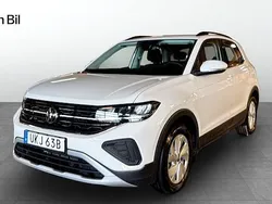 Vit Begagnad 2024 VW T-Cross Life SUV | 219 900 kr (Marknadspris)