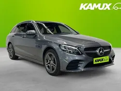 Grå Begagnad 2020 Mercedes C300e AMG Kombi | 309 800 kr (Marknadspris)