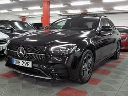 Svart Begagnad 2022 Mercedes E300 AMG Sedan | 389 500 kr (Marknadspris)
