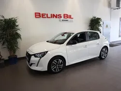 Vit Begagnad 2022 Peugeot 208 Halvkombi | 199 500 kr (Lite dyr)