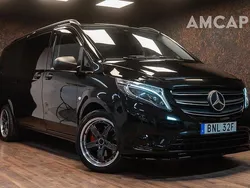 Svart Begagnad 2021 Mercedes Vito Minibuss | 487 500 kr (Dyr)
