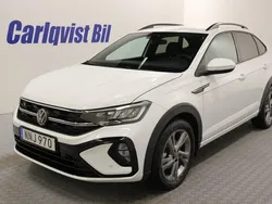 Vit Begagnad 2024 VW Taigo R-line SUV | 299 000 kr (Dyr)