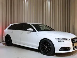 Vit Begagnad 2017 Audi A6 S-Line Kombi | 259 900 kr (Marknadspris)
