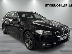 Svart Begagnad 2017 BMW 520 Kombi | 179 000 kr (Bra pris)