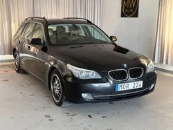 Svart Begagnad 2010 BMW 520 Kombi | 49 900 kr (Marknadspris)