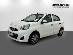 Vit Begagnad 2014 Nissan Micra Halvkombi | 79 900 kr (Marknadspris)