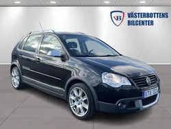 Svart Begagnad 2006 VW Polo Cross Halvkombi | 44 000 kr