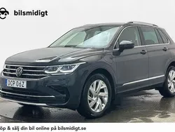 Grå Begagnad 2022 VW Tiguan Elegance SUV | 259 800 kr (Superpris)