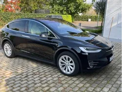 Svart Begagnad 2020 Tesla Model X Long Range SUV | 650 000 kr
