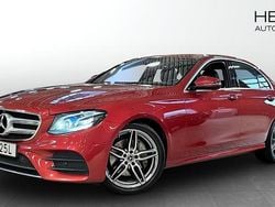 Röd (red) Begagnad 2019 Mercedes E220 AMG line Sedan | 254 900 kr (Bra pris)