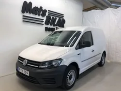 Vit Begagnad 2018 VW Caddy Minibuss | 169 900 kr