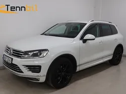 Vit Begagnad 2017 VW Touareg R-line SUV | 209 900 kr (Bra pris)