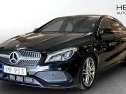 Svart Begagnad 2017 Mercedes CLA220 AMG Sedan | 269 000 kr (Lite dyr)