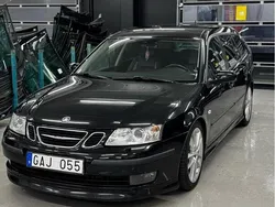 Svart Begagnad 2007 Saab 9-3 Aero Kombi | 41 000 kr (Marknadspris)
