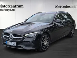 Svart Begagnad 2022 Mercedes C220 AMG Kombi | 285 000 kr (Superpris)