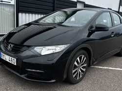 Svart Begagnad 2013 Honda Civic Elegance Halvkombi | 71 900 kr (Bra pris)