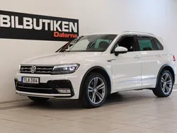 Vit Begagnad 2017 VW Tiguan R-line SUV | 209 500 kr (Marknadspris)