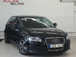 Svart Begagnad 2009 Audi A3 Sportback Attraction Halvkombi | 74 900 kr (Marknadspris)