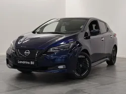 Mörkblå Begagnad 2023 Nissan Leaf N-Connecta Halvkombi | 219 700 kr (Bra pris)