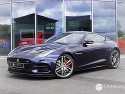 Mörkblå (blå) Begagnad 2019 Jaguar F-Type R Sportkupé | 779 900 kr