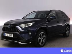 Mörkblå (blå) Begagnad 2021 Toyota RAV4 Hybrid Edition SUV | 378 900 kr (Marknadspris)