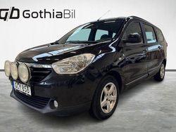 Svart Begagnad 2015 Dacia Lodgy Minibuss | 74 900 kr (Marknadspris)