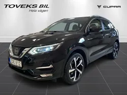 Svart Begagnad 2018 Nissan Qashqai SUV | 159 900 kr (Marknadspris)