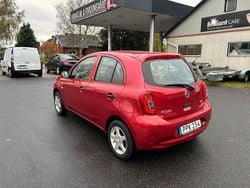 Röd Begagnad 2014 Nissan Micra Halvkombi | 39 900 kr (Marknadspris)
